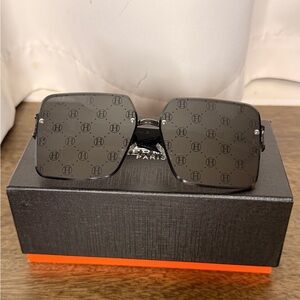 Hermes Black Patterned Sunglasses